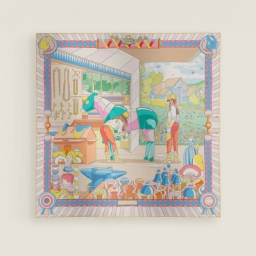 에르메스 여성 실크 스카프 - Hermes Womens Silk Scarf 