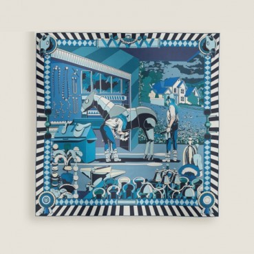 에르메스 여성 실크 스카프 - Hermes Womens Silk Scarf 