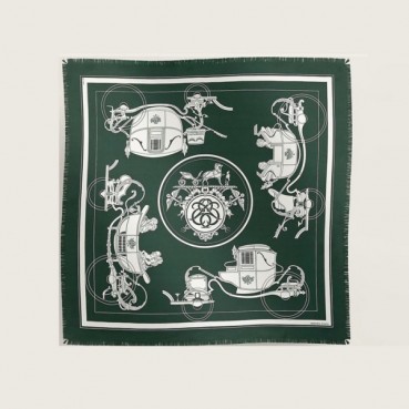 에르메스 남/녀 실크 스카프 - Hermes Unisex Silk Scarf 
