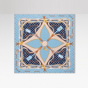 루이비통 여성 실크 스카프 - Louis vuitton Womens Silk Scarf 
