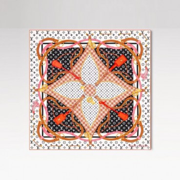 루이비통 여성 실크 스카프 - Louis vuitton Womens Silk Scarf 