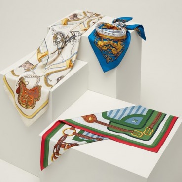 에르메스 여성 실크 스카프 - Hermes Womens Silk Scarf 