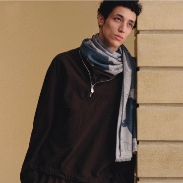에르메스 남성 실크 머플러 - Hermes Mens Silk Muffler 