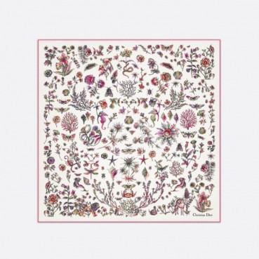 디올 여성 실크 스카프 - Dior Womens Silk Scarf 