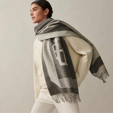 에르메스 여성 양면 머플러 - Hermes Womens Reversible Muffler 