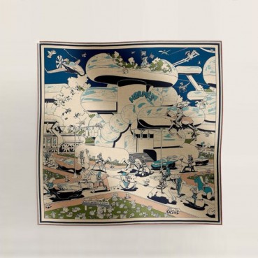 에르메스 여성 실크 스카프 - Hermes Womens Silk Scarf 