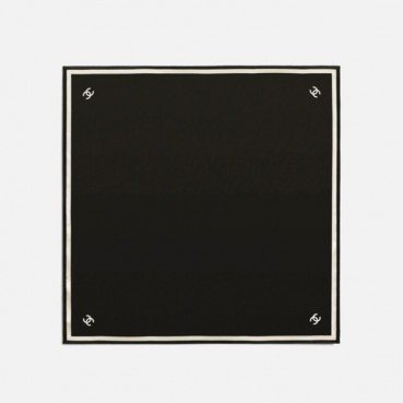 샤넬 여성 블랙 스카프 - Chanel Womens Black Scarf 