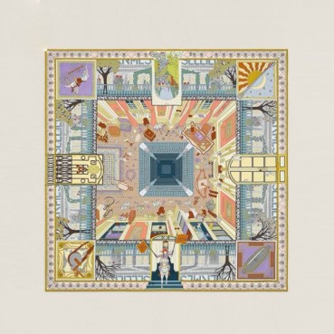 에르메스 여성 실크 스카프 - Hermes Womens Silk Scarf 
