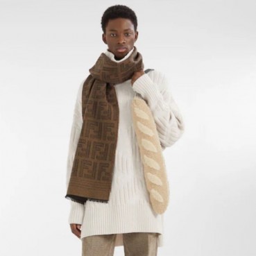 펜디 남성 FF 머플러 - Fendi Mens FF Muffler 
