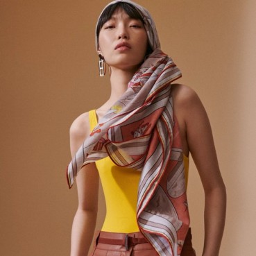 에르메스 여성 실크 스카프 - Hermes Womens Silk Scarf 
