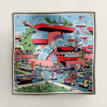 에르메스 여성 실크 스카프 - Hermes Womens Silk Scarf 