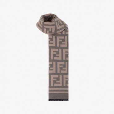 펜디 남/녀 FF 머플러 - Fendi Unisex FF Muffler 