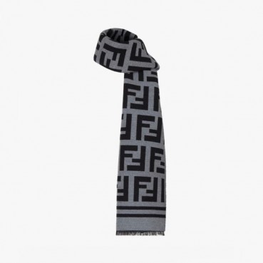 펜디 남/녀 FF 머플러 - Fendi Unisex FF Muffler 