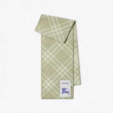 버버리 남/녀 체크 머플러 - Burberry Unisex Flanner Muffler 