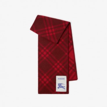 버버리 남/녀 체크 머플러 - Burberry Unisex Flanner Muffler 