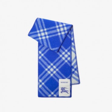 버버리 남/녀 체크 머플러 - Burberry Unisex Flanner Muffler 
