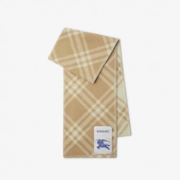 버버리 남/녀 체크 머플러 - Burberry Unisex Flanner Muffler 