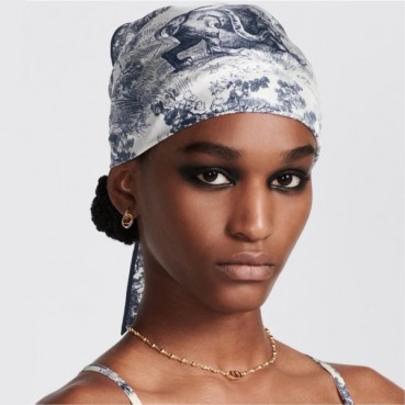 디올 여성 블루 스카프 - Dior Womens Blue Scarf 