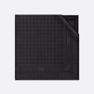 디올 여성 블랙 머플러 - Dior Womens Black Muffler 