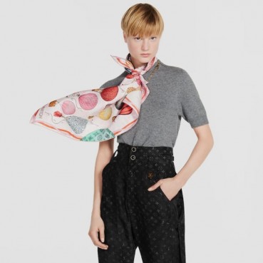루이비통 여성 업 앤 어웨이 카레 M77661 - Louis vuitton Womens Up And Away 90 Square 