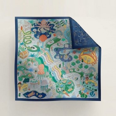 에르메스 여성 양면 스카프 - Hermes Womens Reversible Scarf 