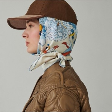 에르메스 여성 블루 스카프 - Hermes Womens Blue Scarf 