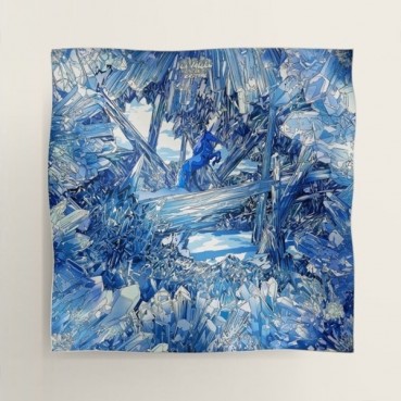 에르메스 여성 블루 스카프 - Hermes Womens Blue Scarf 