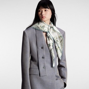 루이비통 여성 플라워 스카프 - Louis vuitton Womens Flower Scarf 