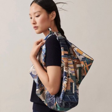 에르메스 여성 블루 스카프 - Hermes Womens Blue Scarf 