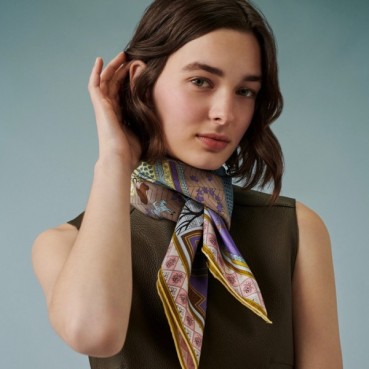 에르메스 여성 블루 스카프 - Hermes Womens Blue Scarf 
