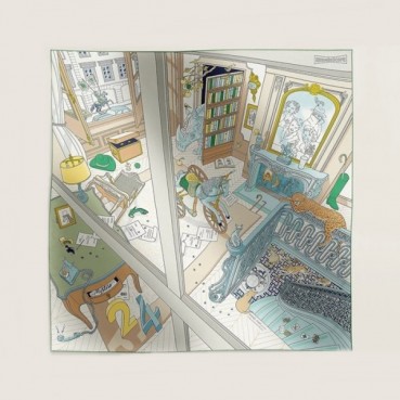 에르메스 여성 블루 스카프 - Hermes Womens Blue Scarf 