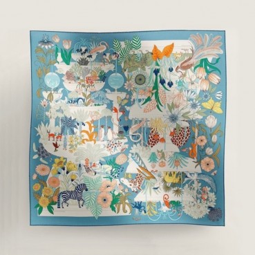 에르메스 여성 블루 스카프 - Hermes Womens Blue Scarf 