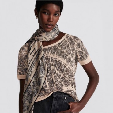디올 여성 플랑 드 파리 스카프 - Dior Womens Plan de Paris Scarf 
