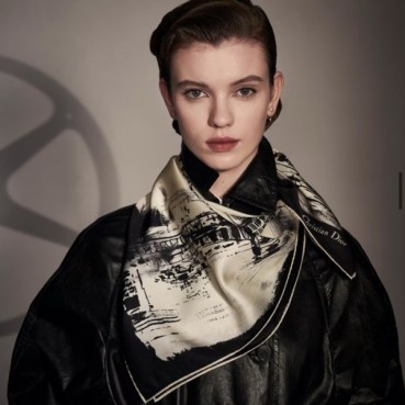 디올 여성 에펠탑 스카프 - Dior Womens Eiffel Tower Scarf 