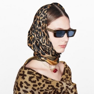 디올 여성 레오파드 스카프 - Dior Womens Leopard Scarf 