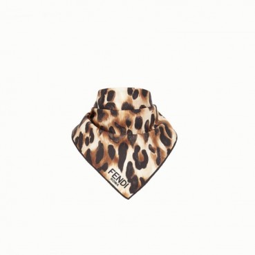 펜디 여성 레오파드 스카프 - Fendi Womens Leopard Scarf 