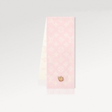 루이비통 여성 핑크 머플러 - Louis vuitton Womens Pink Muffler 