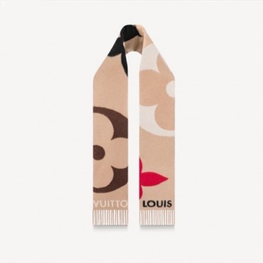 루이비통 여성 베이지 머플러 - Louis vuitton Womens Beige Muffler 