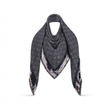 루이비통 여성 블랙 스카프 - Louis vuitton Womens Scarf 