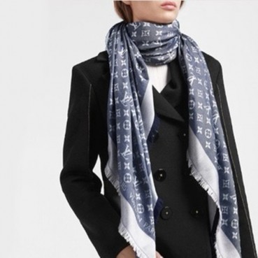 루이비통 여성 블루 스카프 - Louis vuitton Womens Scarf 