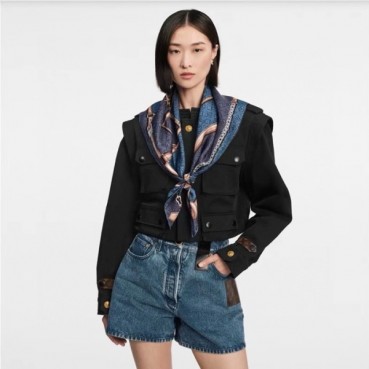 루이비통 여성 네이비 스카프 - Louis vuitton Womens Scarf 
