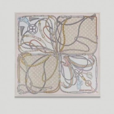 루이비통 여성 베이지 스카프 - Louis vuitton Womens Scarf 