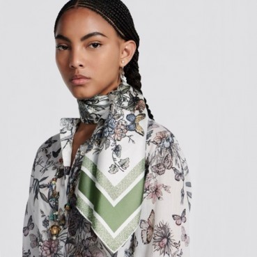 디올 여성 그린 스카프 - Dior Womens Green Scarf 