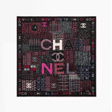 샤넬 여성 블랙 스카프 - Chanel Womens Black Scarf 