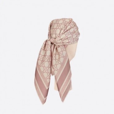 디올 여성 핑크 스카프 - Dior Womens Pink Scarf 
