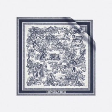 디올 여성 네이비 스카프 - Dior Womens Navy Scarf 