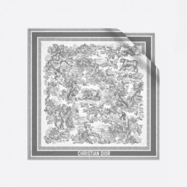 디올 여성 그레이 스카프 - Dior Womens Gray Scarf 