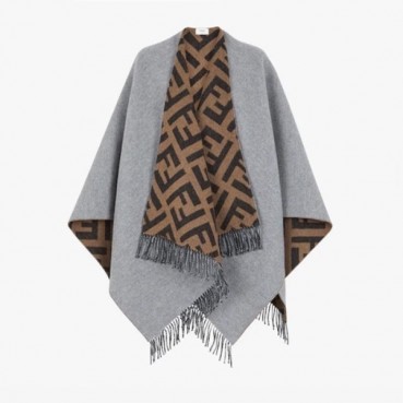펜디 여성 그레이 판쵸 - Fendi Womens Gray Pancho 