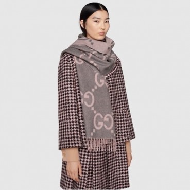 구찌 여성 핑크 머플러 - Gucci Womens Pink Muffler 