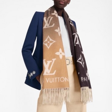 루이비통 여성 브라운 머플러 - Louis vuitton Womens Brown Muffler 